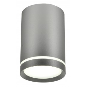 Lampy-sufitowe - lampa sufitowa srebrno matowa 1x15w gu10 tuba 2277158 candellux 