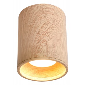 Oswietlenie-sufitowe - tuba sufitowa drewno gu10 7,9x10cm tuba 2277165 candellux 