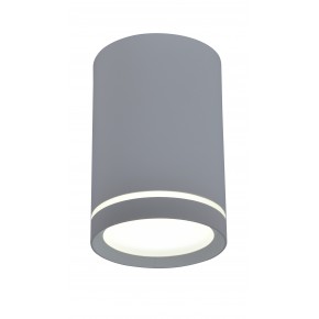 Oswietlenie-sufitowe - szara oprawa oświetleniowa tuba gu10 6,8x10cm 2276007 candellux 