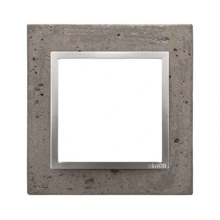 Ramki-instalacyjne - ramka pojedyncza betonowa mokra robota drn1/96 simon 54 nature kontakt-simon 
