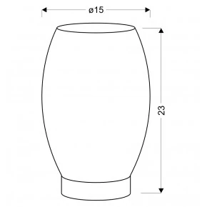 Lampki-biurkowe - lampka nocna ażurowa czarno-złota 1x60w e27 venus 41-78315 candellux 