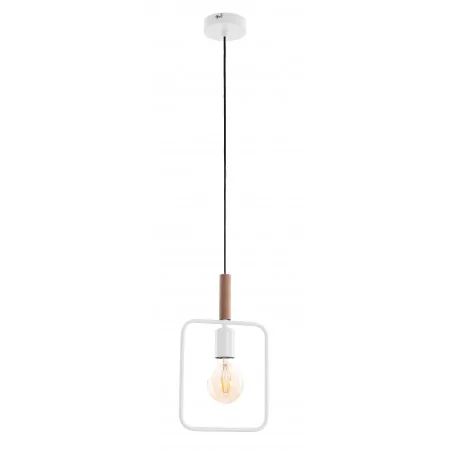 Lampy-sufitowe - wiszącą lampa nad wyspę biała frame 31-73563 candellux 