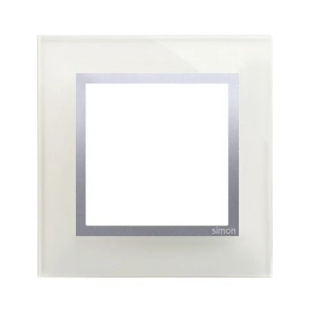 Ramki-pojedyncze - ramka pojedyncza szklana srebrna mgła drn1/71 simon 54 nature kontakt-simon 