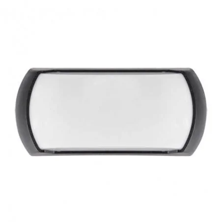 Oprawy-led-zewnetrzne - czarna oprawa hermetyczna led 12w 4000k 1160lm enduro led 03875 ideus 