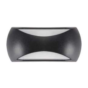 Oprawy-led-zewnetrzne - oprawa hermetyczna led z przesłoną w kolorze czarnym 12w 4000k enduro led 03877 ideus 