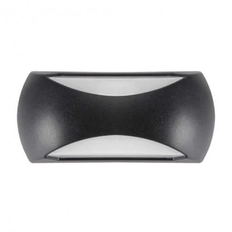 Oprawy-led-zewnetrzne - oprawa hermetyczna led z przesłoną w kolorze czarnym 12w 4000k enduro led 03877 ideus 