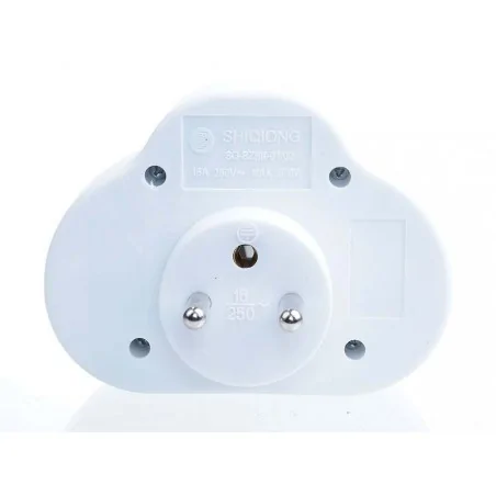 Rozgalezniki - rozgałęźnik elektryczny z wyłącznikiem 2-gniazdowy z-8 rum-lux 