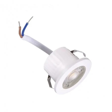 Oprawy-sufitowe - oprawa sufitowa dekoracyjna led biała 3w 4000k fin led c 03872 ideus 