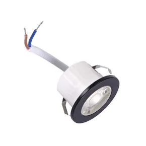 Oprawy-sufitowe - czarna oprawa sufitowa led okrągła o mocy 3w 4000k fin led c 03873 ideus 