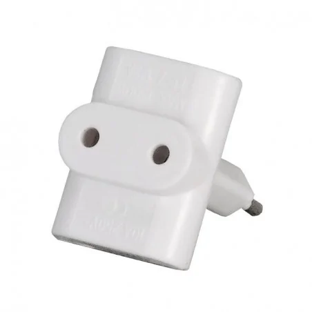 Rozgalezniki - potrójny rozgałęźnik do gniazdka bez uziemienia z-1 rum-lux 