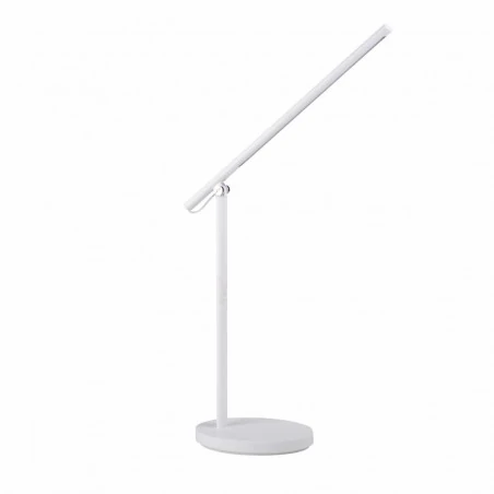 Lampki-biurkowe - lampa biurkowa biała led minimalistyczna zginana rexar kanlux 