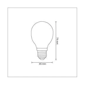 Zarowki-led - żarówka dekoracyjna led e27 z filamentami 2w-23w 3000k 305091 polux 