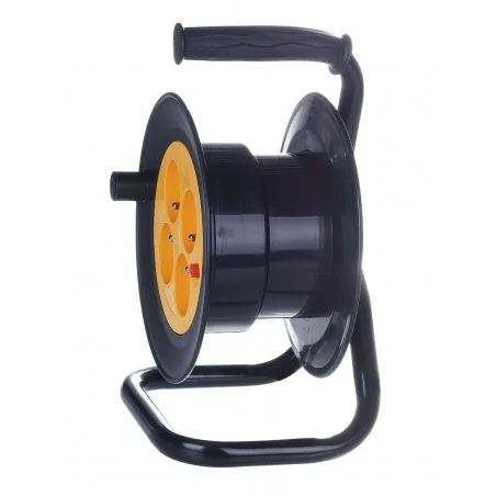 Przedluzacze-bebnowe - nawijak na kabel mały 25 m ip20 rum-lux 