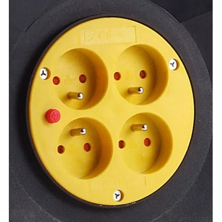 Przedluzacze-bebnowe - nawijak na kabel mały 25 m ip20 rum-lux 