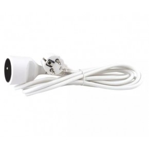 Przedluzacze-elektryczne - przedłużacz 1 gniazdo 3m biały emos - 1901010300