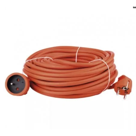 Przedluzacze-elektryczne - przedłużacz 1 gniazdo 20m pomarańczowy p01120 emos 