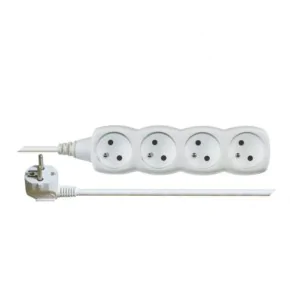 Przedluzacze-elektryczne - przedłużacz 4 gniazda 2m p0412 emos - 1902040200