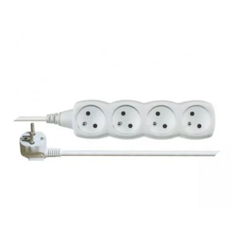 Przedluzacze-elektryczne - przedłużacz 4 gniazda 2m p0412 emos - 1902040200 