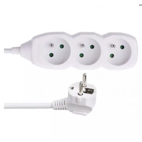 Przedluzacze-elektryczne - przedłużacz 3 gniazda 3m p0313 emos - 1902030300 