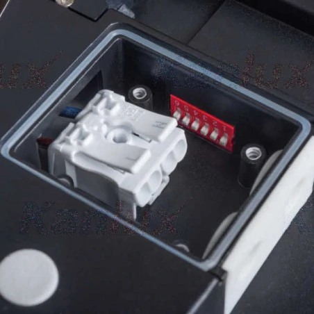 Plafony - okrągły plafon led 18w neutralny 4000k ip54 beno nw-o-gr gr 32941 kanlux 