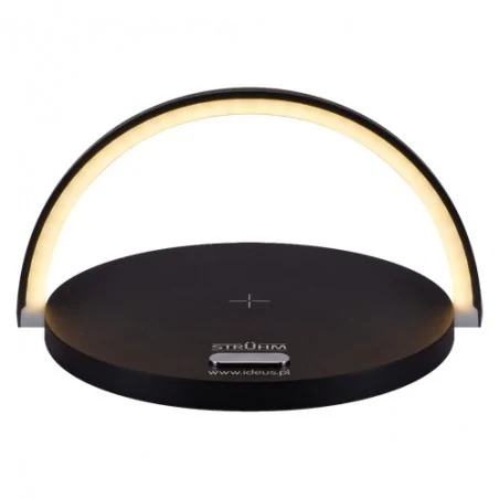 Lampki-nocne - lampka biurkowa z funkcją ładowania telefonu 03863 saturn ideus 