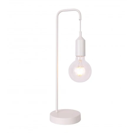 Lampki-biurkowe - lampka biurkowa w kolorze białym e27 laren ledea 50501193 candellux 