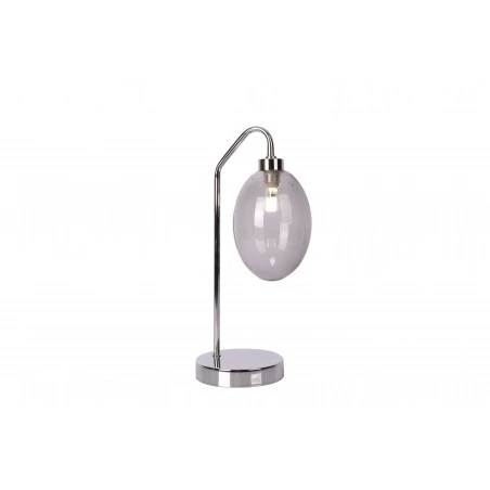 Lampki-nocne - lampa stołowa o metalizowanym szkle g9 1x10w lukka 50501224 ledea 
