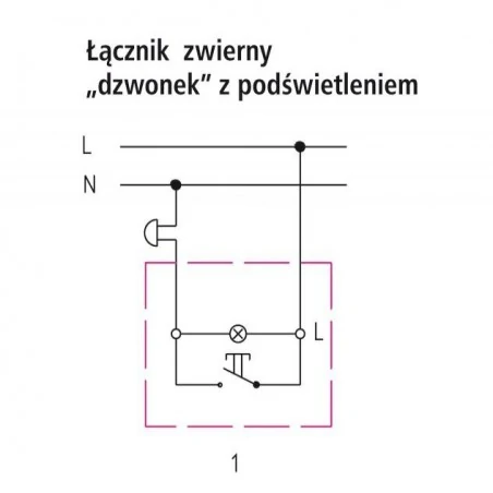 Wlaczniki-i-przyciski-dzwonkowe - brązowy włącznik dzwonkowy natynkowy ospel bis łn-6bs/24 