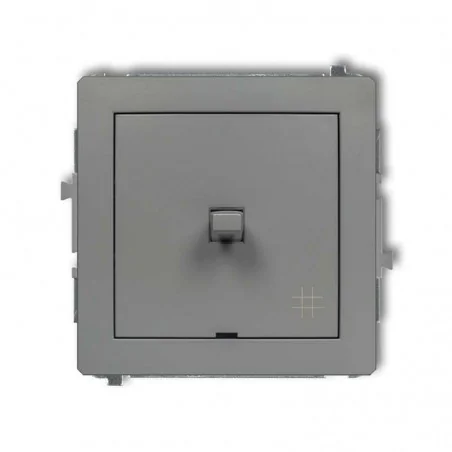 Wylaczniki-amerykanskie - włącznik krzyżowy w stylu amerykańskim srebrny metalik 7dwpus-6 deco karlik 