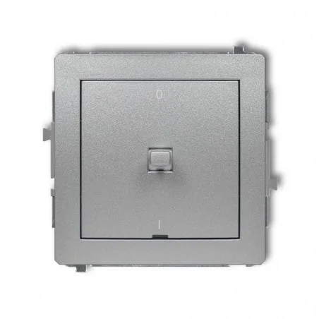 Wylaczniki-amerykanskie - wyłącznik dwubiegunowy w stylu amerykańskim srebrny metalik 7dwpus-9 deco karlik 