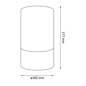 Ozdobne-oswietlenie-do-ogrodu - szara lampka dekoracyjna na taras z timerem 3xaaa 1700k luky led 315205 polux 