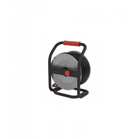 Przedluzacze-bebnowe - przedłużacz zwijany guma/neopren 4 gniazda, 3x2,5, 40m metal emos - 1908544000 