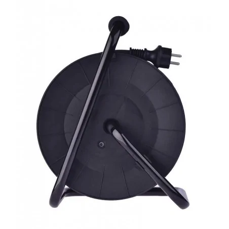 Przedluzacze-bebnowe - przedłużacz zwijany gumowy - 4 gniazda, 3x2,5, 50m emos - 1908545000 