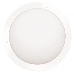 Plafony - plafon łazienkowy biały 31cm 10w led 6500k ip44 aquila 13-63151 candellux 