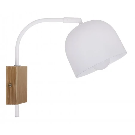 Kinkiety-do-salonu - lampa ścienna z funkcjonalnym ruchomym kloszem 1x40w e27 rupi 21-75482 candellux 