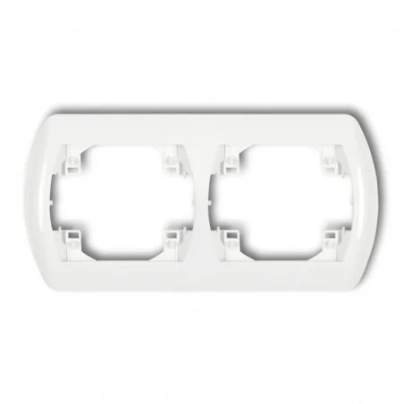 Ramki-instalacyjne - rh-2 ramka pozioma podwójna trend karlik 