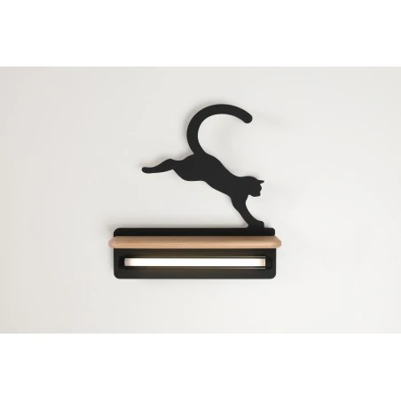 Kinkiety - kinkiet w kształcie skaczącego kota led 5w 4000k iq kids 21-75635 candellux 