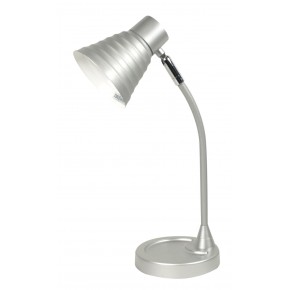 Lampki-nocne - lampa gabinetowa srebrna o regulowanym koszu e14 40w trendi 5023011-87 candellux 