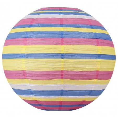 Lampy-sufitowe - kolorowy abażur papierowy kokon 70-16457 candellux 