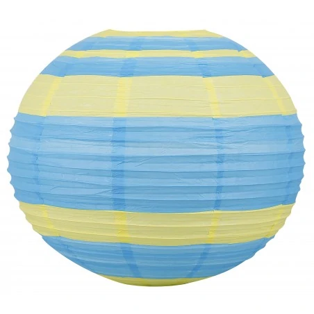 Lampy-sufitowe - abażur niebiesko-zielony kokon 70-16556 candellux 