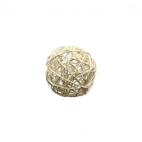 Oswietlenie - ratanowe kule led boho 10szt na baterie ekd3744 eko-light 