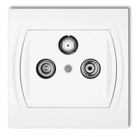 Gniazda-antenowe - gniazdo abonenckie rtv-sat lgs końcowe logo karlik 