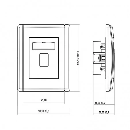Gniazda-antenowe - gniazdo antenowe pojedyncze typu f (sat) niklowane fgf-1 flexi karlik 