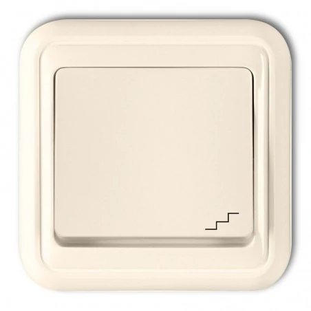 Wylaczniki-schodowe - 1wpt-3 wyłącznik schodowy pojedynczy beżowy liza karlik 