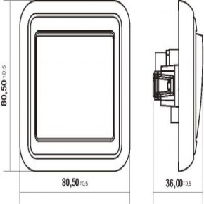 Wylaczniki-schodowe - wpt-3l włącznik schodowy podświetlany biały liza karlik 
