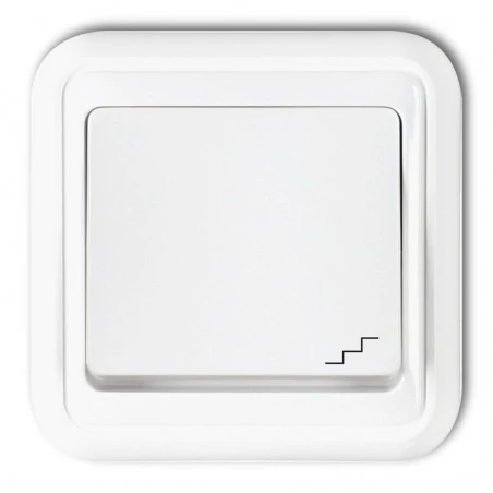 Wylaczniki-schodowe - wpt-3 wyłącznik schodowy biały liza karlik 