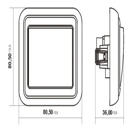 Wlaczniki-i-przyciski-dzwonkowe - wpt-4 przycisk dzwonkowy zwierny biały liza karlik 