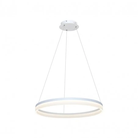 Lampy-sufitowe - lampa wisząca biały ring led 60cm 36w 4000k ml066 eko-ligt 