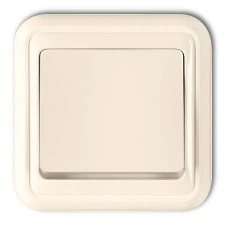 Wylaczniki-jednobiegunowe - włącznik pojedynczy beżowy podtynkowy 1wpt-1 liza karlik 