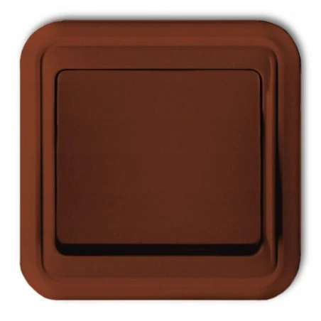 Wylaczniki-jednobiegunowe - włącznik pojedynczy brązowy podtynkowy 4wpt-1 liza karlik 